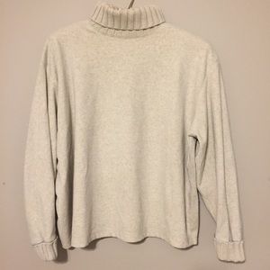 J. Jill oatmeal turtleneck sweater